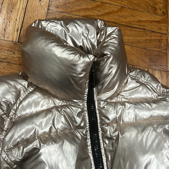 Sam. Kids metallic down puffer jacket - Picture 5 of 8